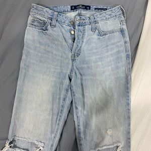 Size 1 Regular High Rise Vintage Straight Jeans